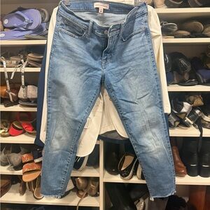 Lucky Brand Light Wash Cropped Ankle Jeans